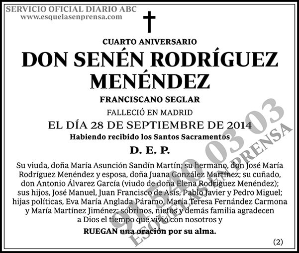 Senén Rodríguez Menéndez